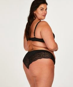 Unwattierter Bügel-BH Marine -Hunkemöller Geschäft 200994 13 13